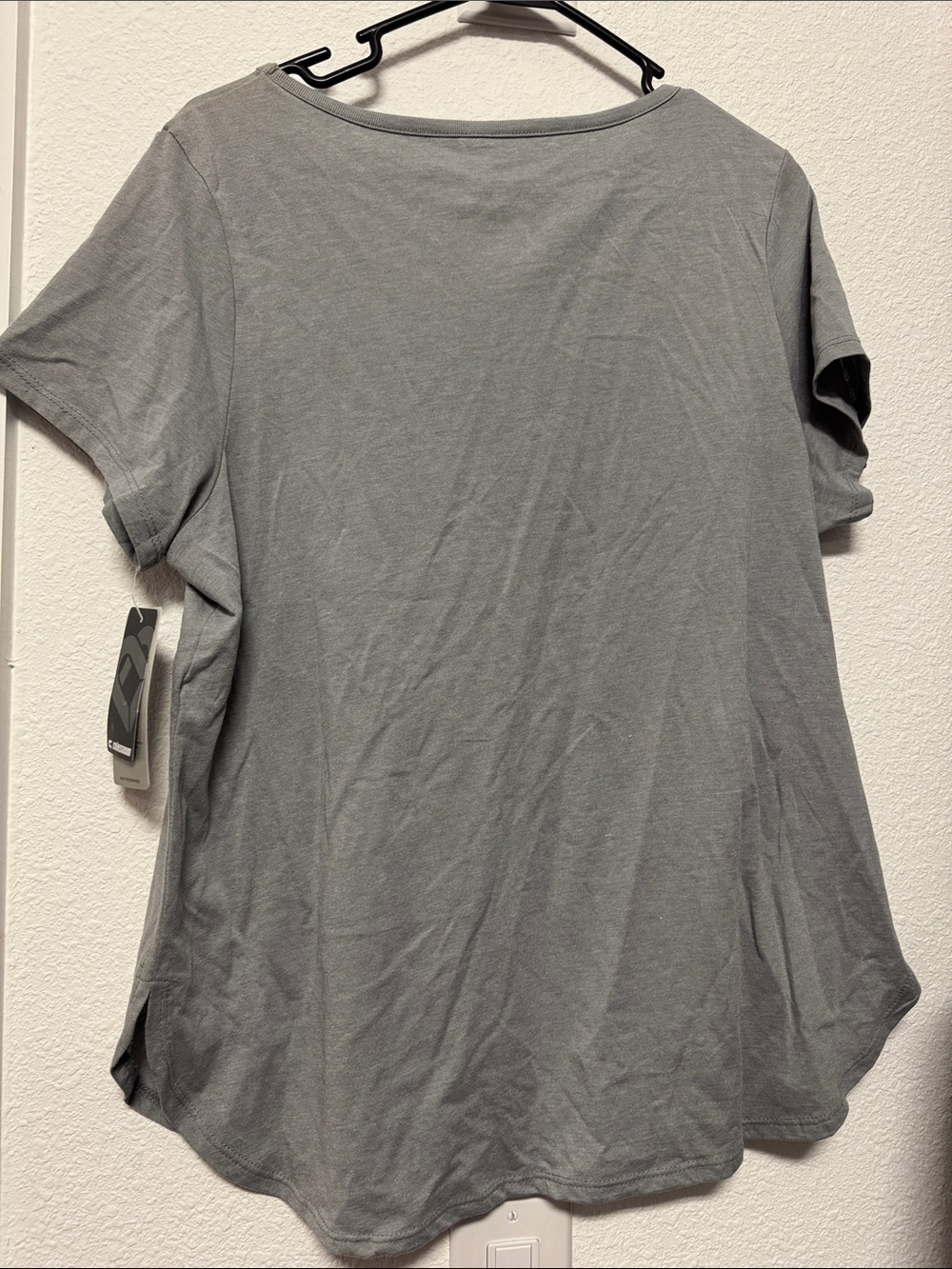 Colosseum Gray Florida State Tee with Gold & Garnet Logo - Picture 4 of 4